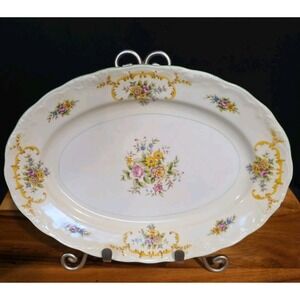 Vtg Princess China 11.5" Platter PRJ6 Chikaramachi